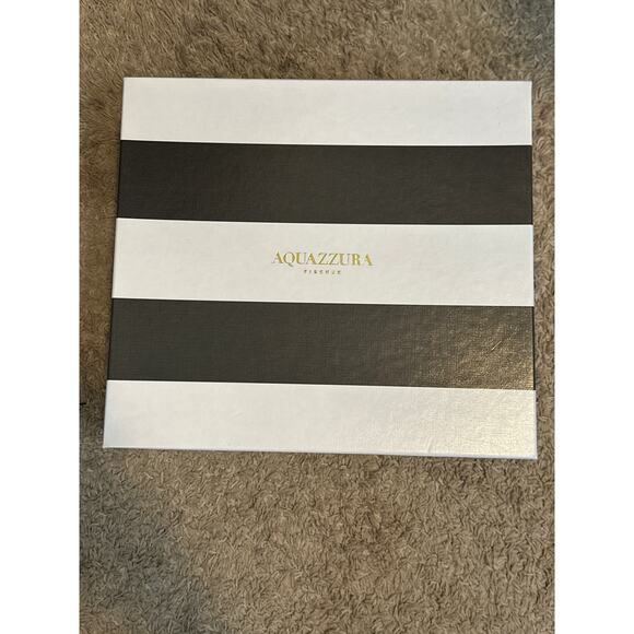 Aquazzura Eclair Bootie 105 Silver Metallic Lurex Peep Toe Stiletto Heel 36.5 - Picture 6 of 14